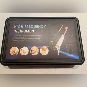 NEVER USED. HIGH FREQUENCY INSTRUMENT (COMB BROKEN) NO RETURN AFTER BUYING) OSHA